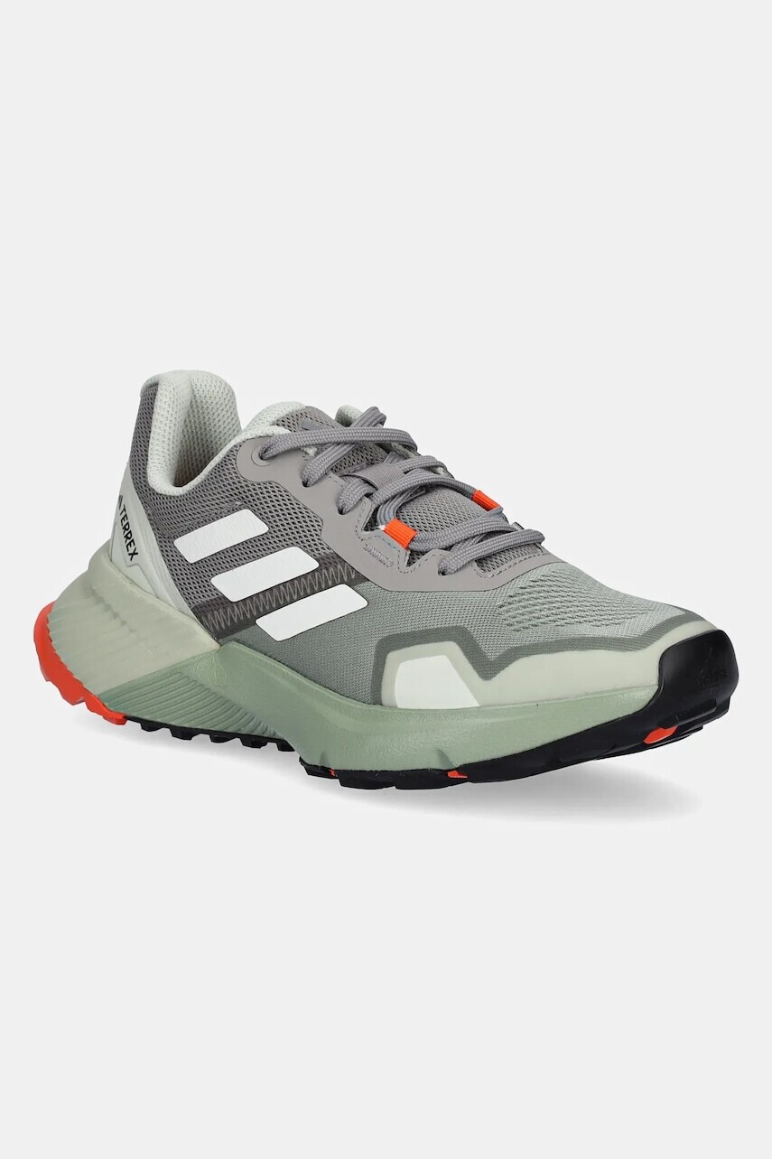 Topánky adidas TERREX Soulstride dámske, zelená farba, JI1923