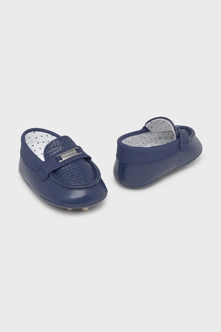 Topánky pre bábätká Mayoral Newborn tmavomodrá farba, 9892