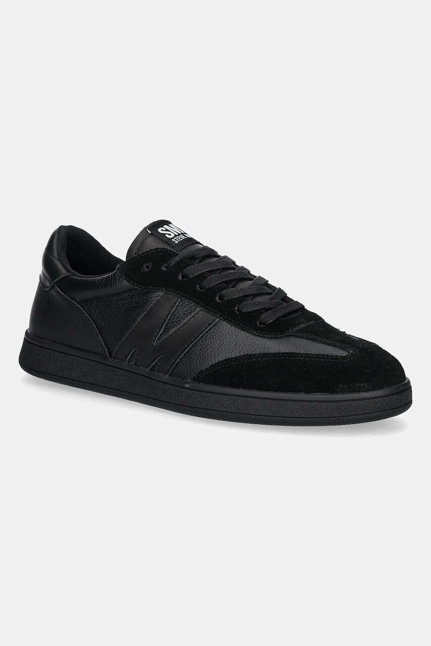 Kožené tenisky Steve Madden Caelum čierna farba, SM12000799