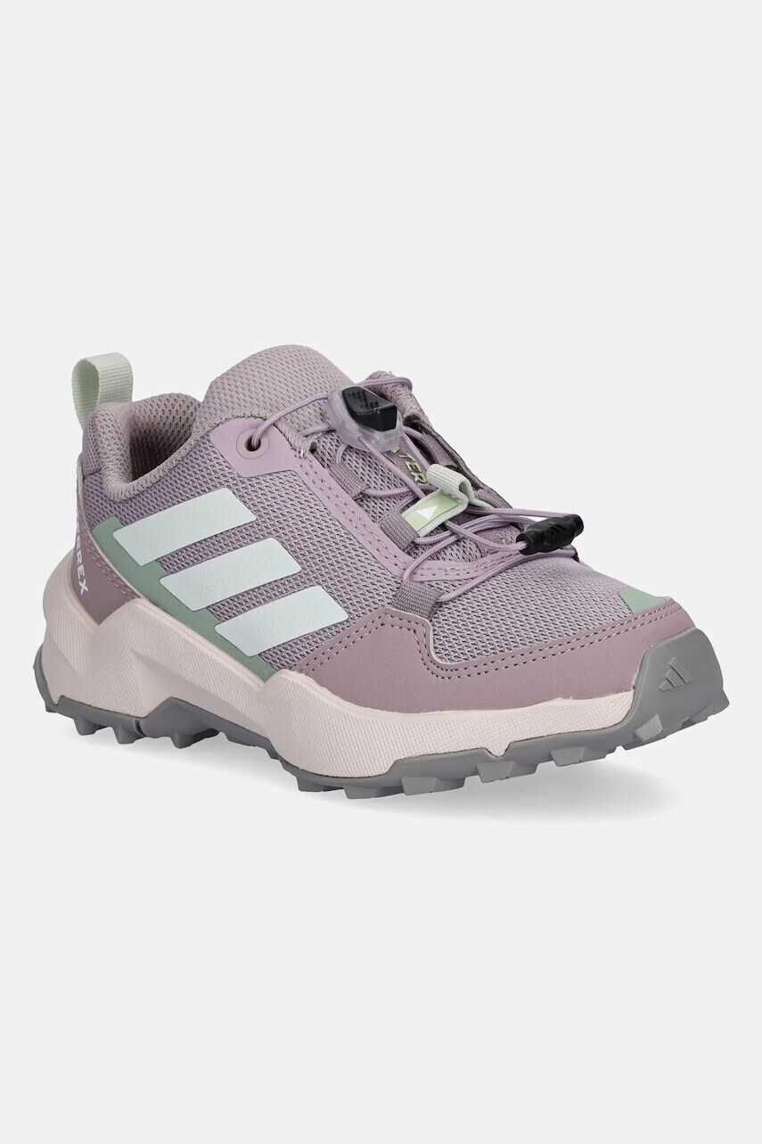 Detské topánky adidas TERREX TERREX AX4S fialová farba, JI1507
