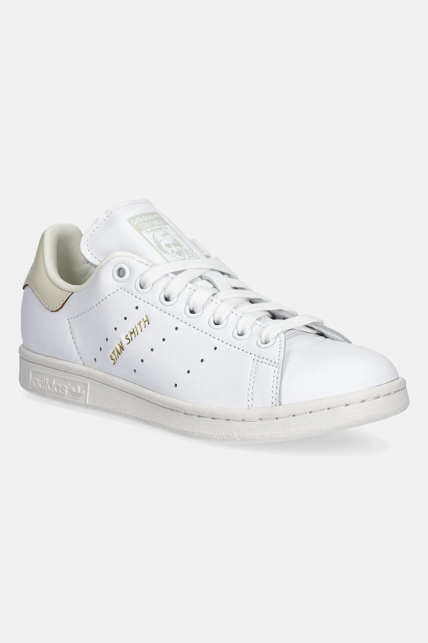 Kožené tenisky adidas Originals Stan Smith pánske, biela farba, JH7428