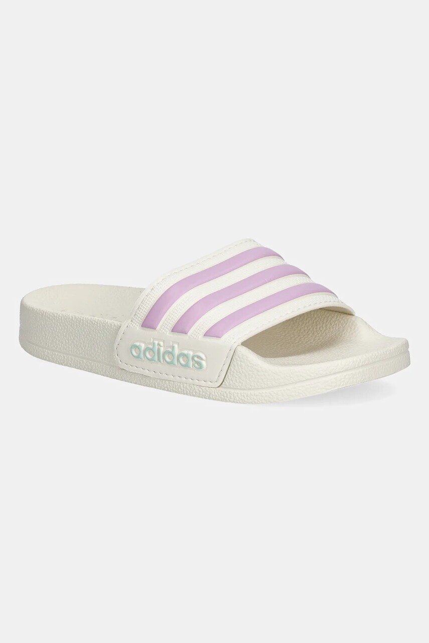 Detské šľapky adidas ADILETTE SHOWER béžová farba, JP5784