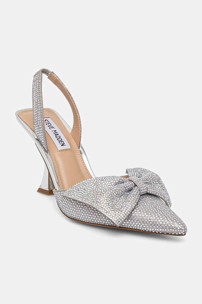 Lodičky Steve Madden Niteowl-R strieborná farba, SM11003534