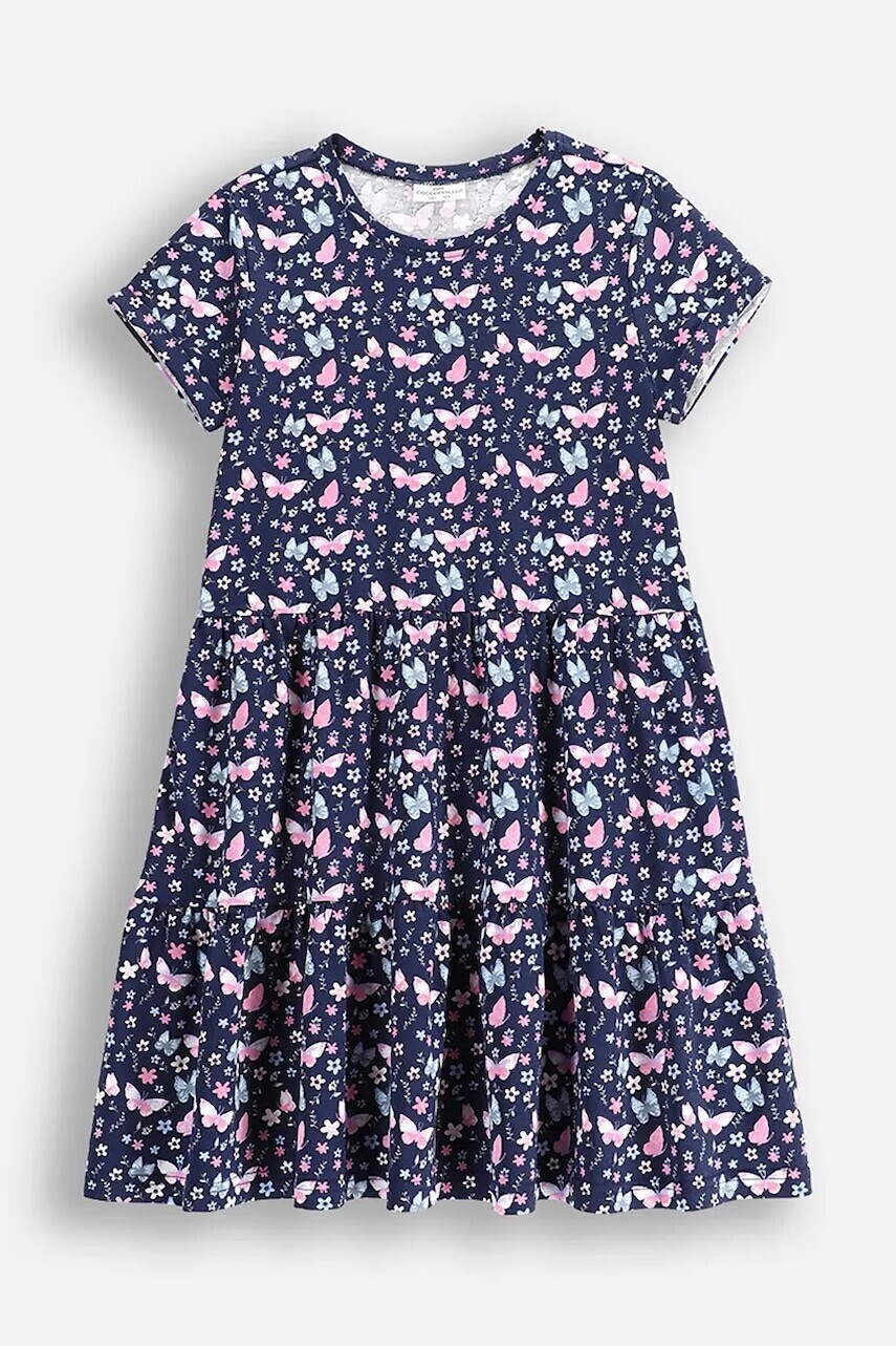 Dievčenské šaty Coccodrillo viac farieb, mini, áčkový strih, EVERYDAY GIRL