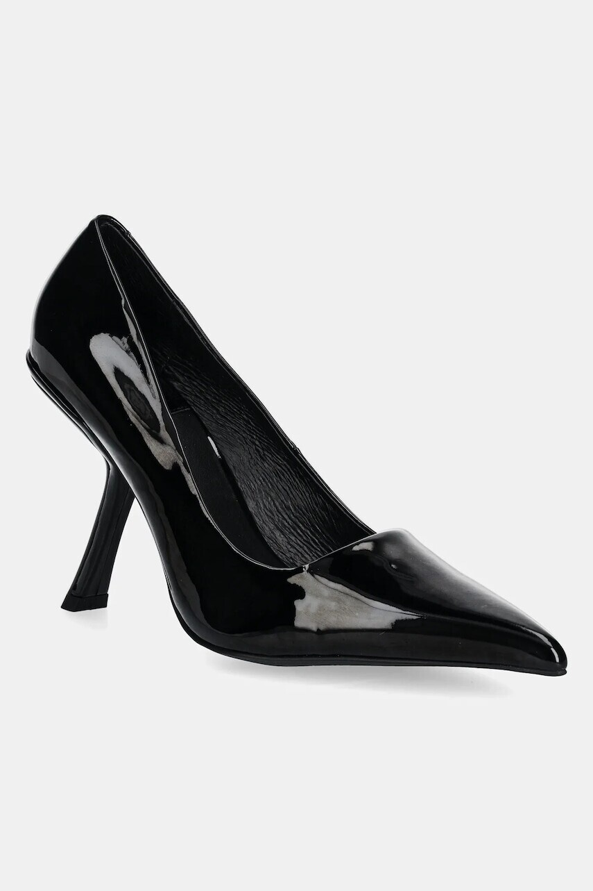 Lodičky Jeffrey Campbell Sling-It2 čierna farba, JC-1535-3-1