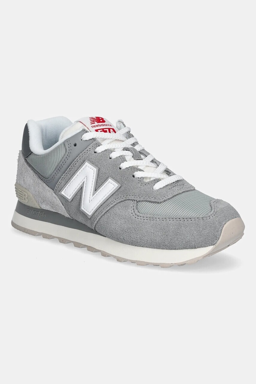 Tenisky New Balance 574 pánske, šedá farba, U574BKR