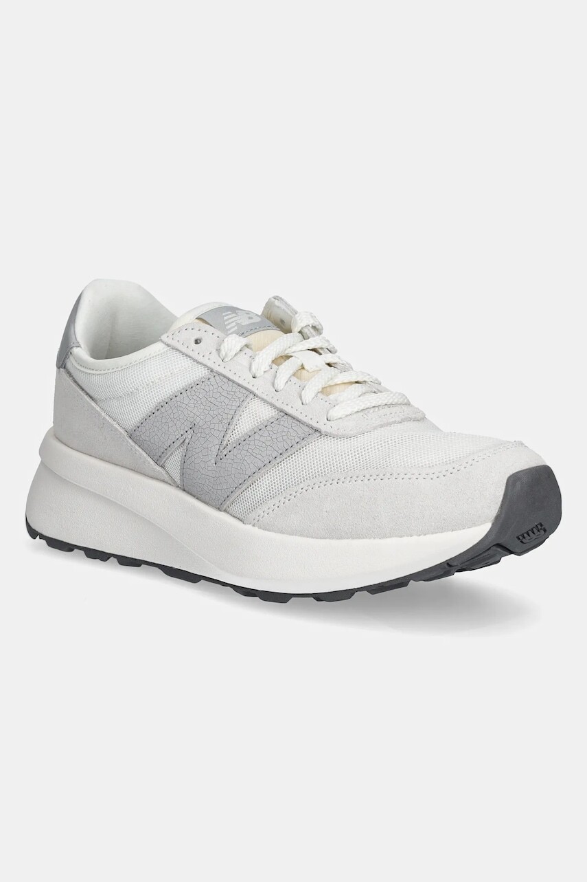Detské tenisky New Balance 370 šedá farba, GS370AA