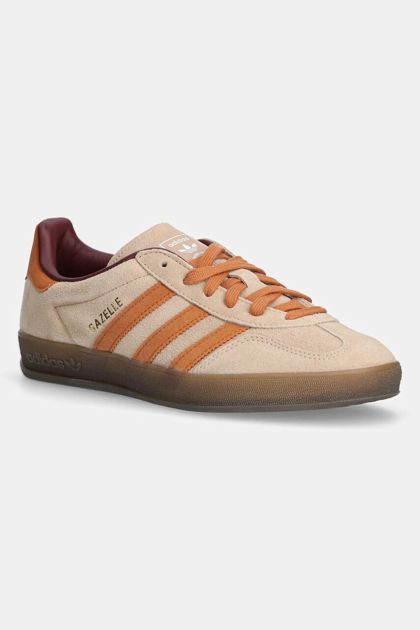 Tenisky adidas Originals Gazelle Indoor béžová farba, JH5412