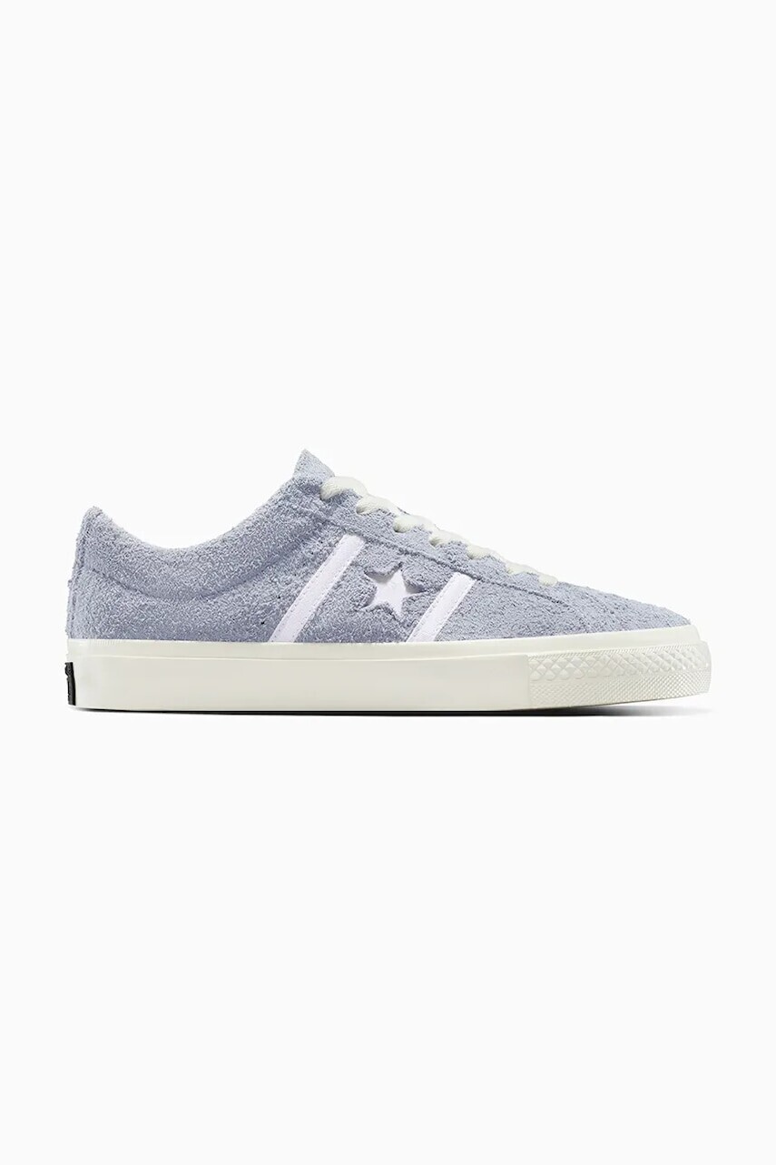 Semišové tenisky Converse One Star Academy Pro fialová farba, A10580C