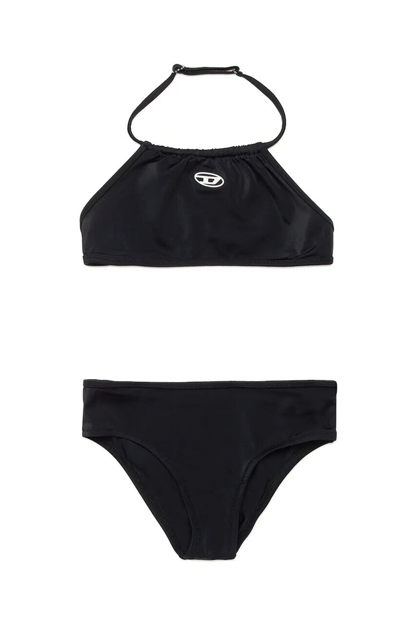 Dvojdielne detské plavky Diesel MLEAX SWIMSUIT čierna farba, J02299