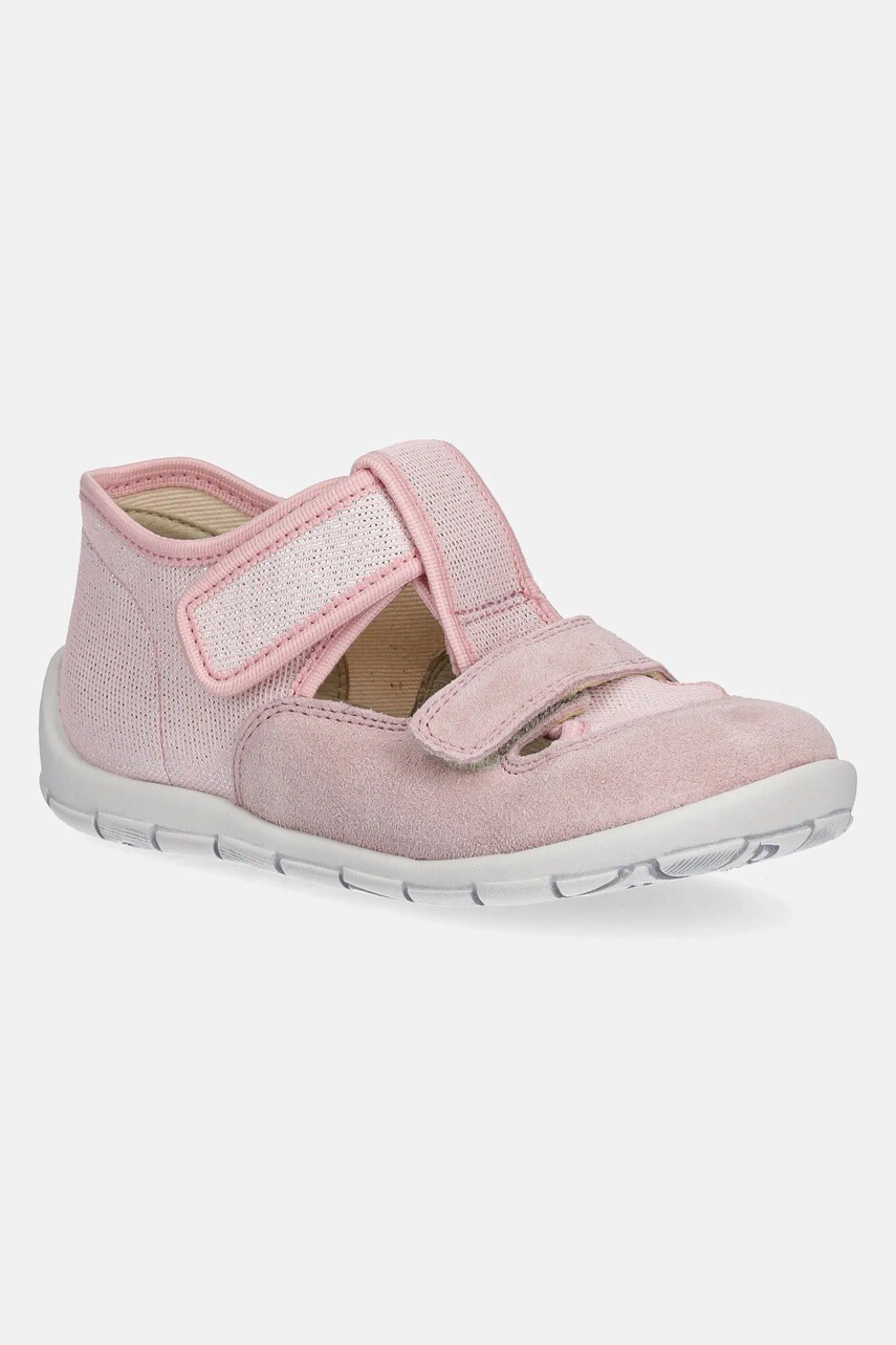 Detské papuče Froddo CLASSIC SLIPPERS ružová farba, G1700412