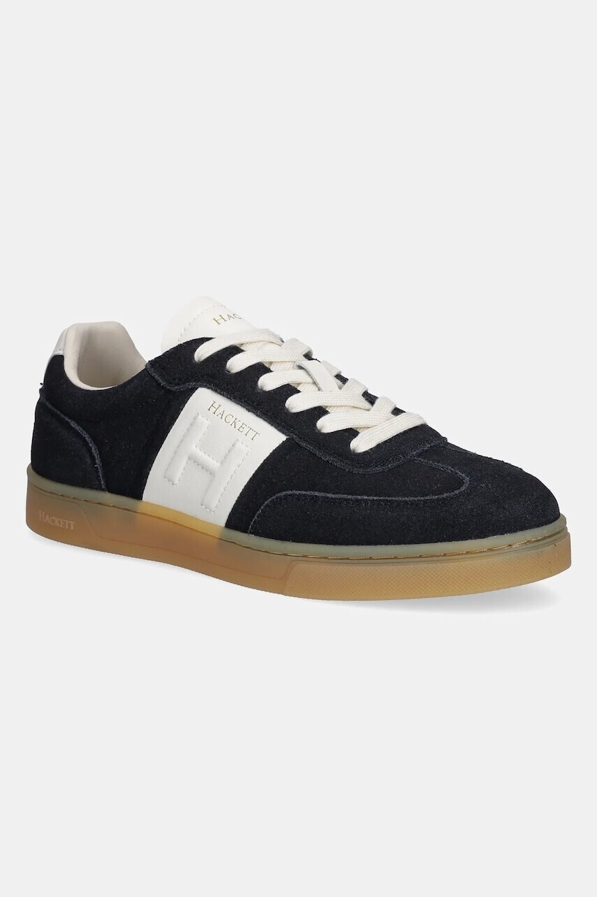 Tenisky Hackett London HARPER HERITAGE pánske, tmavomodrá farba, HMS21463