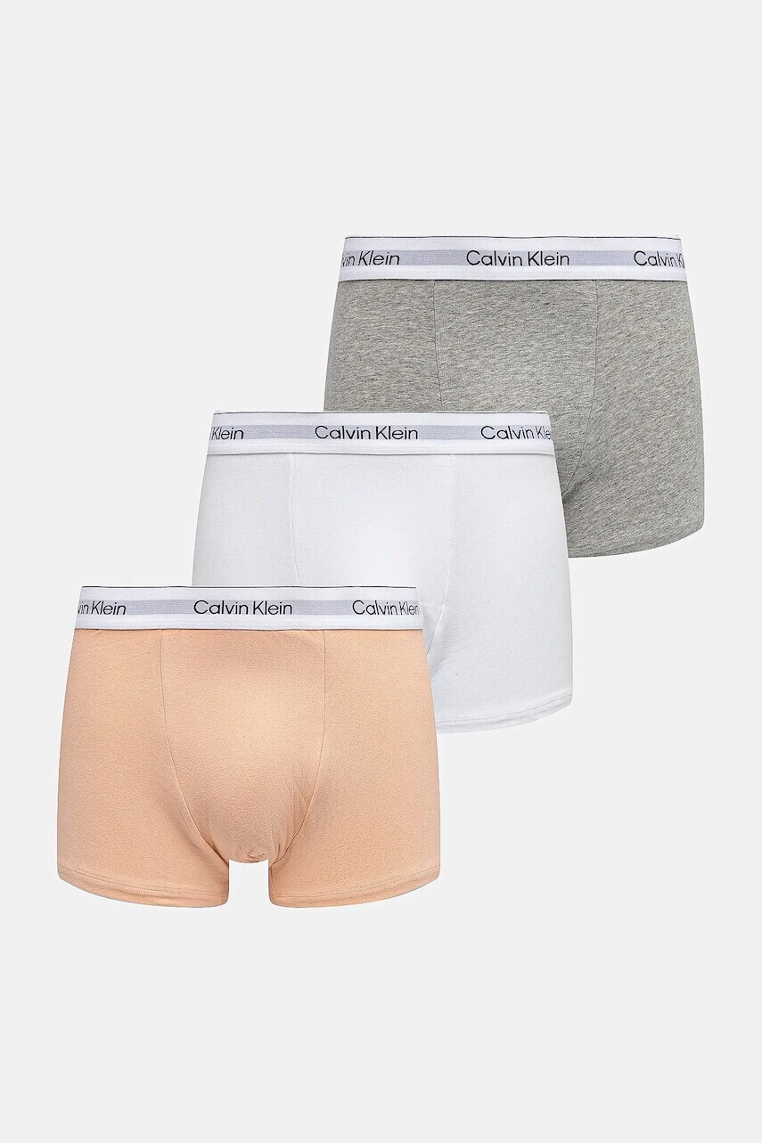 Boxerky Calvin Klein Underwear 3-pak béžová farba, LV00NB4286