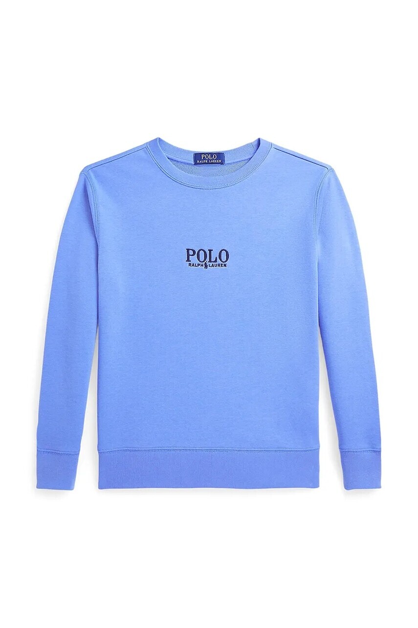 Detská bavlnená mikina Polo Ralph Lauren s potlačou, 323958154003
