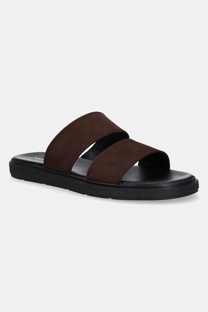 Semišové šľapky Vagabond Shoemakers MASON pánske, hnedá farba, 5965-050-35