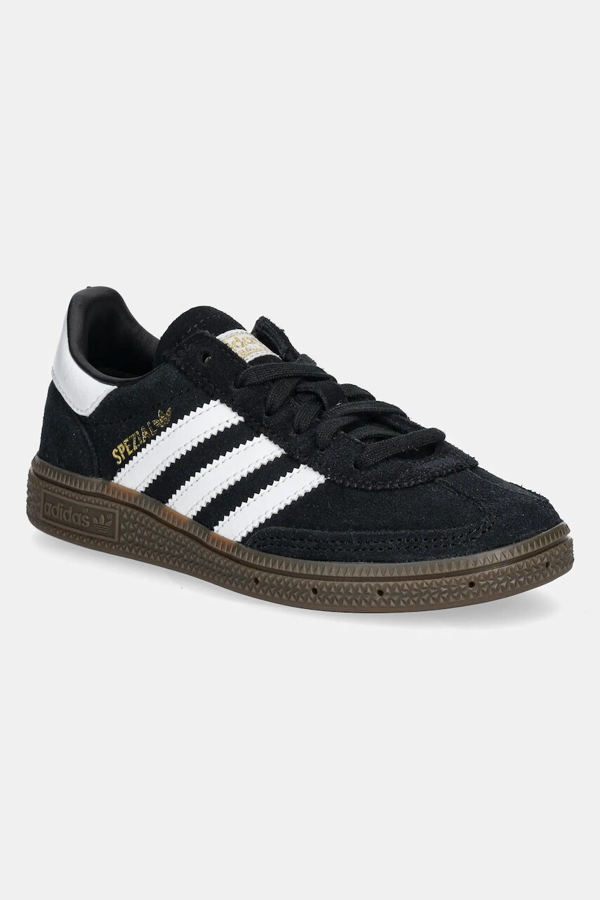 Semišové tenisky adidas Originals HANDBALL SPEZIAL čierna farba, JI2894
