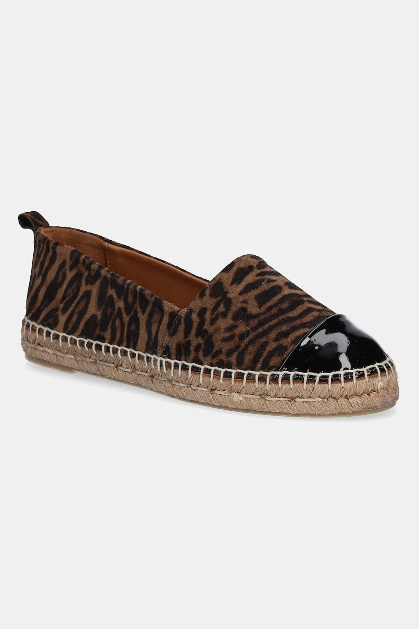 Semišové espadrilky Billi Bi hnedá farba, A6700