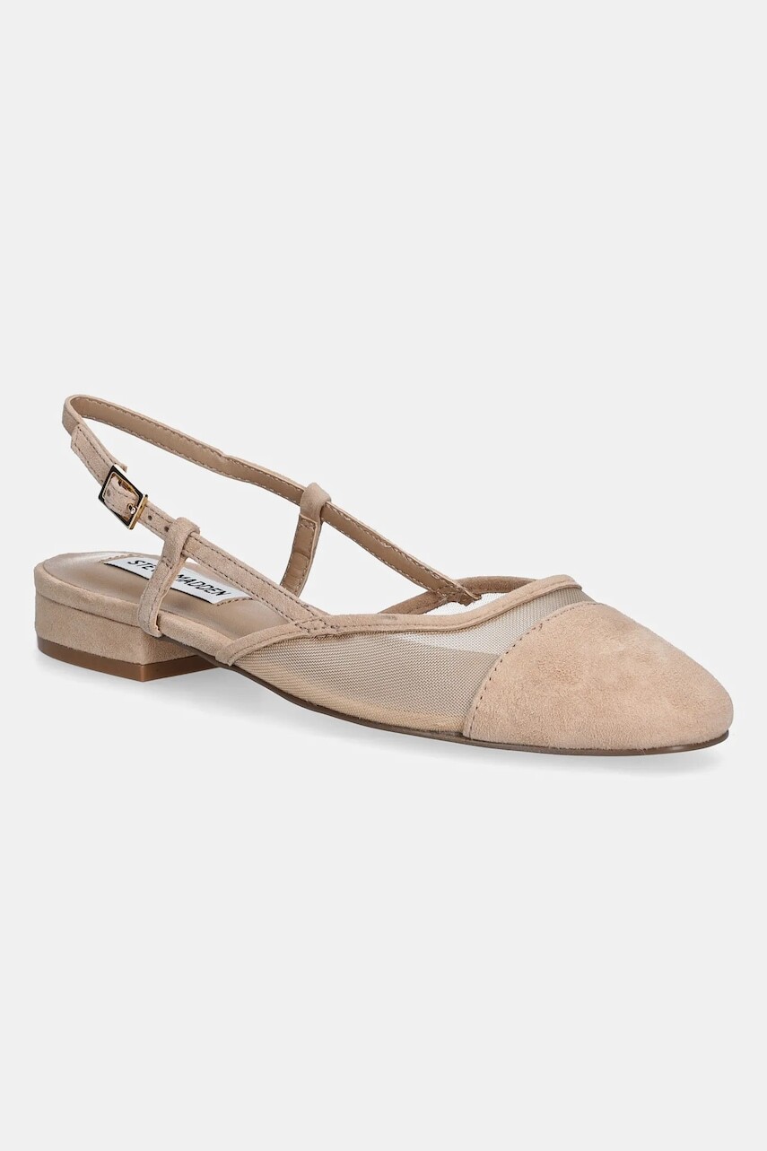 Baleríny Steve Madden Belinda-M béžová farba, s otvorenou pätou, SM11003766