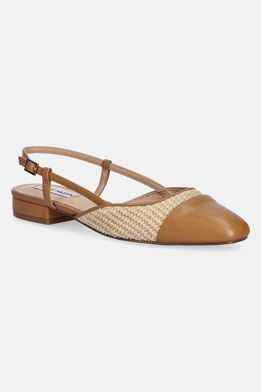 Baleríny Steve Madden Belinda béžová farba, s otvorenou pätou, SM11002823