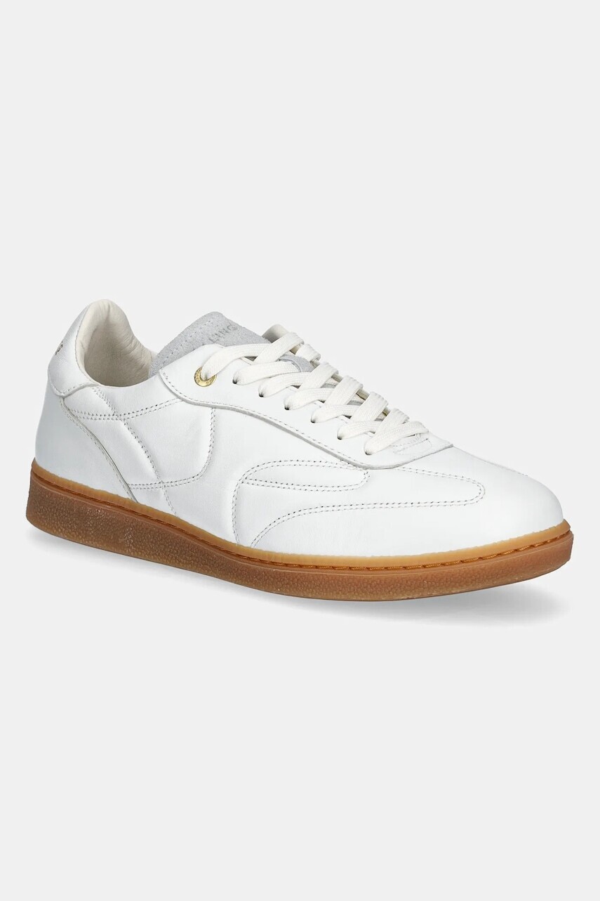 Kožené tenisky Filling Pieces Sprinter Fussquilt pánske, biela farba, 68660061901