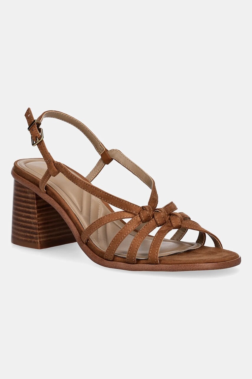Sandále Pepe Jeans ZOWI SUEDE hnedá farba, PLS90703