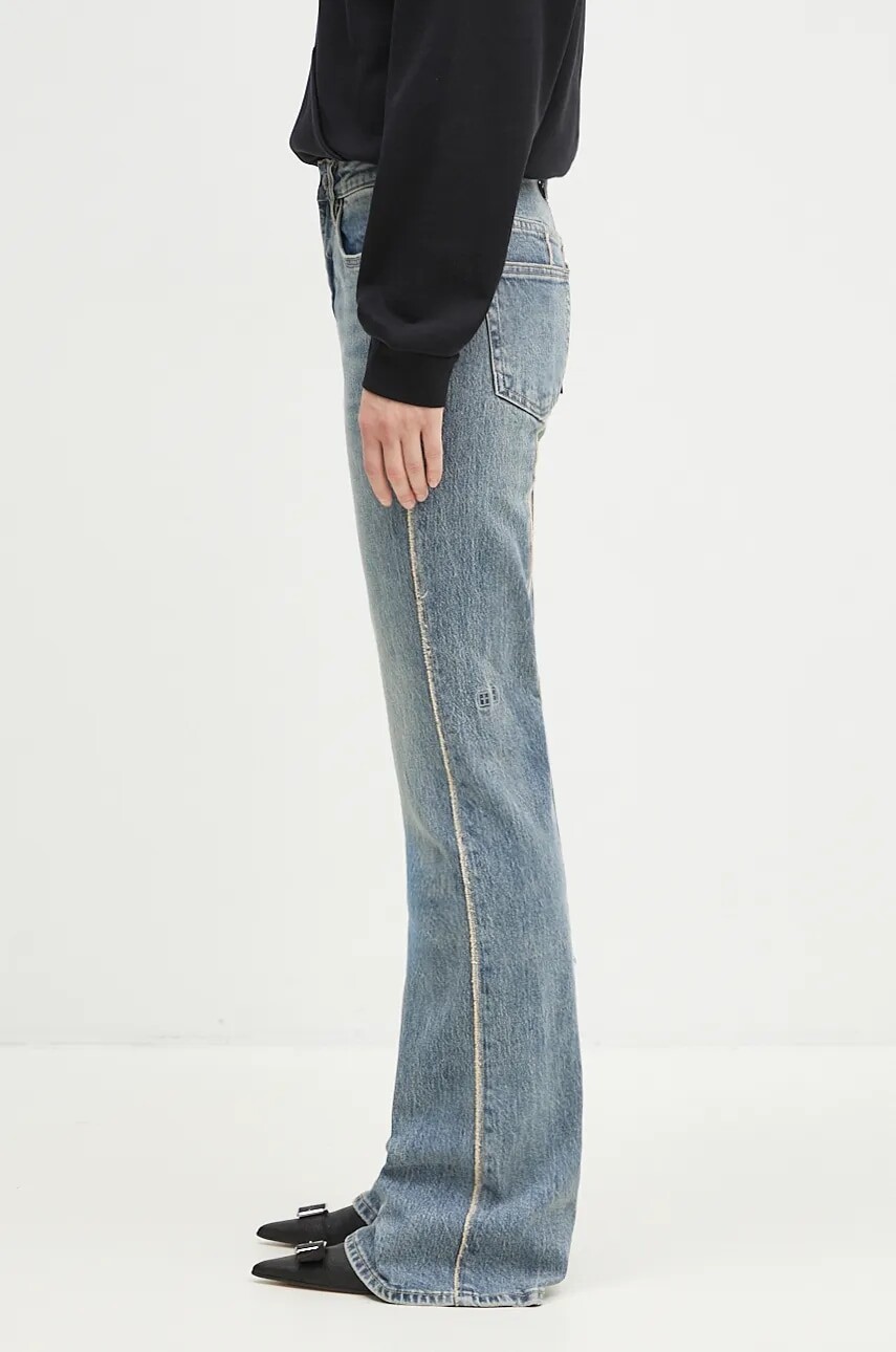 Rifle KSUBI Soho Frayed dámske, stredne vysoký pás, WPF24DJ017