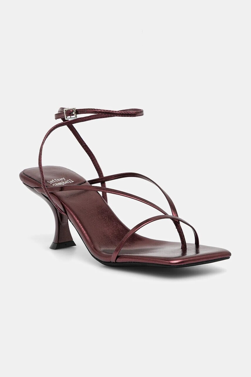 Sandále Jeffrey Campbell Fluxx bordová farba, JC-935-9-104