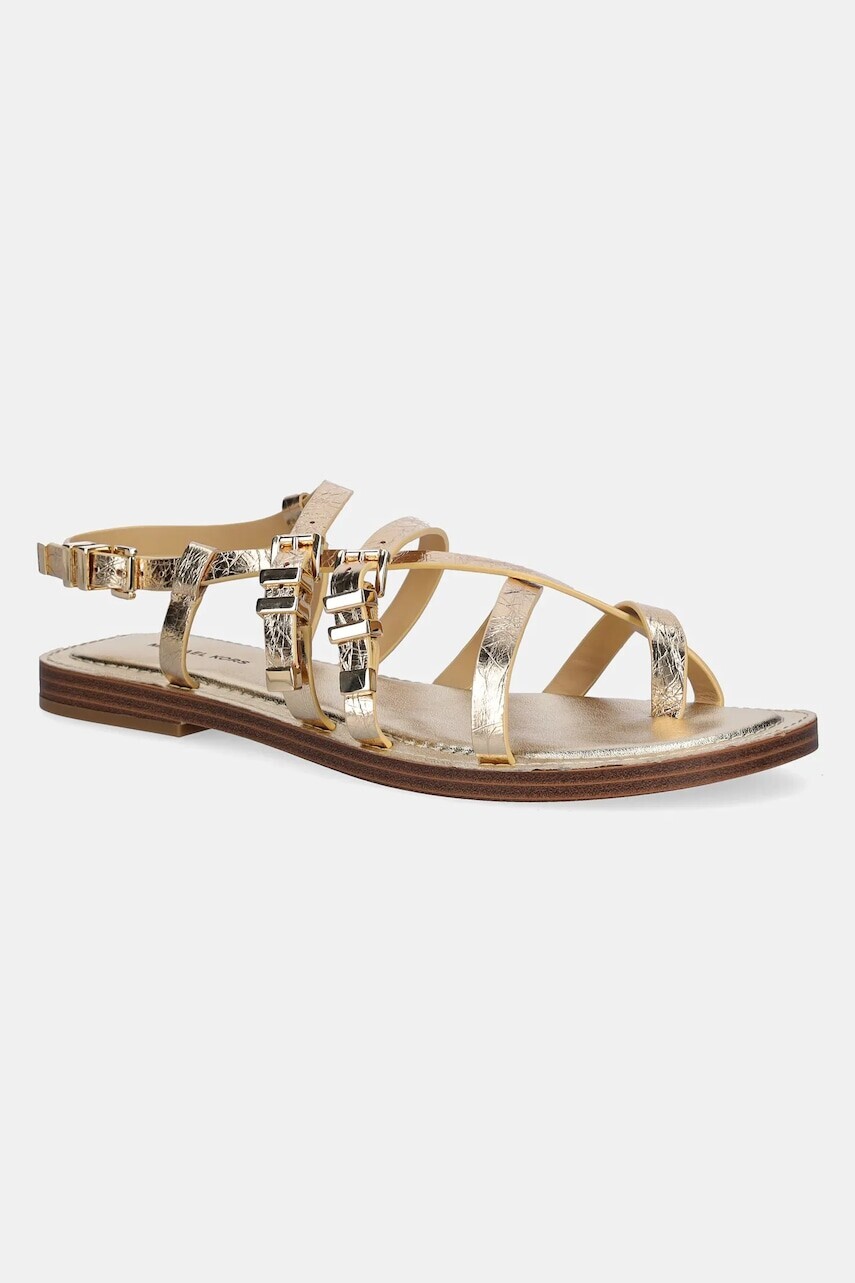 Sandále MICHAEL Michael Kors Darrington dámske, zlatá farba, 40S5DTFS1M.740