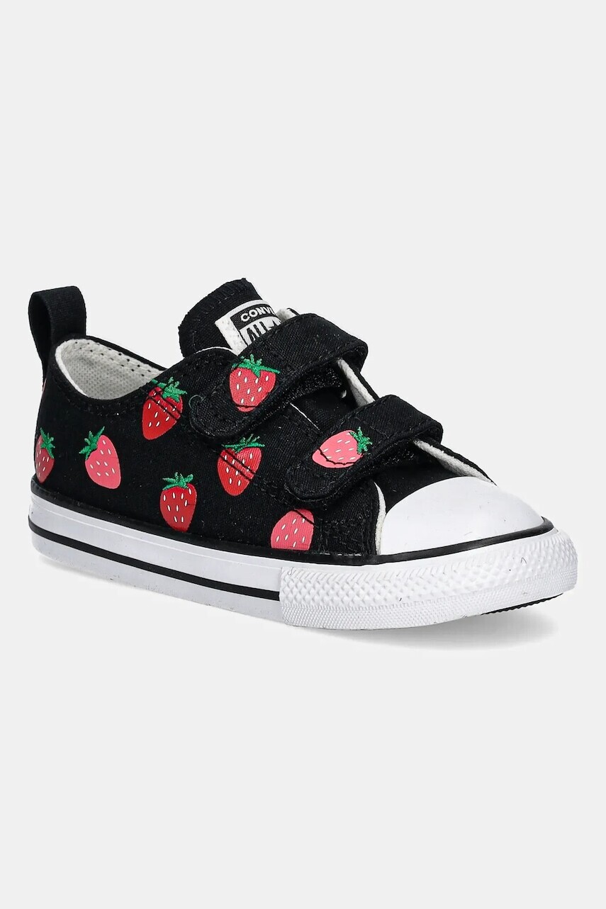 Detské tenisky Converse CHUCK TAYLOR ALL STAR 2V čierna farba, A14929C