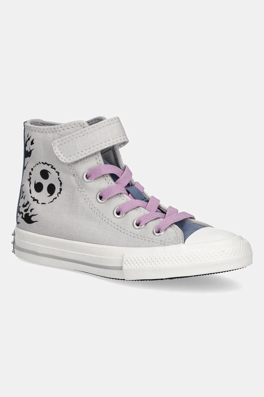 Detské tenisky Converse CTAS 1V HI X NARUTO šedá farba, A16146C