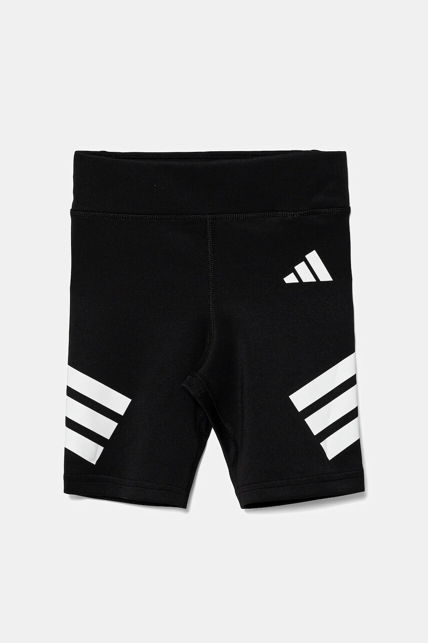 Detské krátke nohavice adidas čierna farba, s potlačou, JJ0988