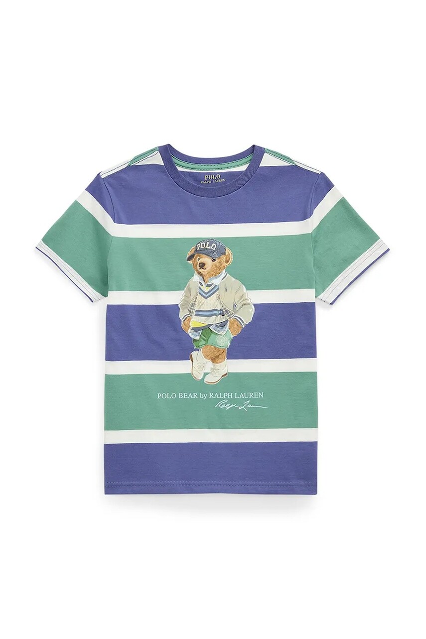 Tričko Polo Ralph Lauren zelená farba, 323971435001