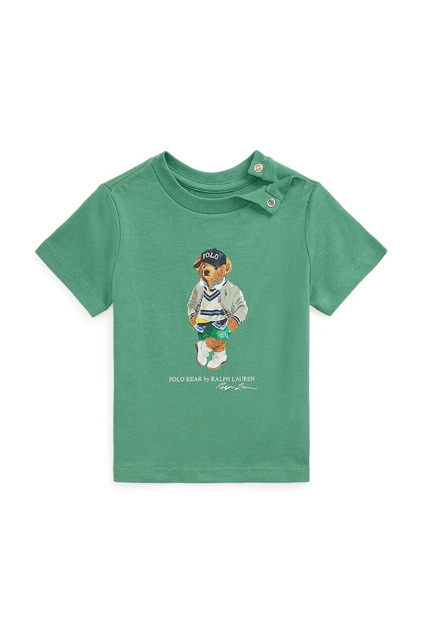 Tričko Polo Ralph Lauren zelená farba, 320973121001
