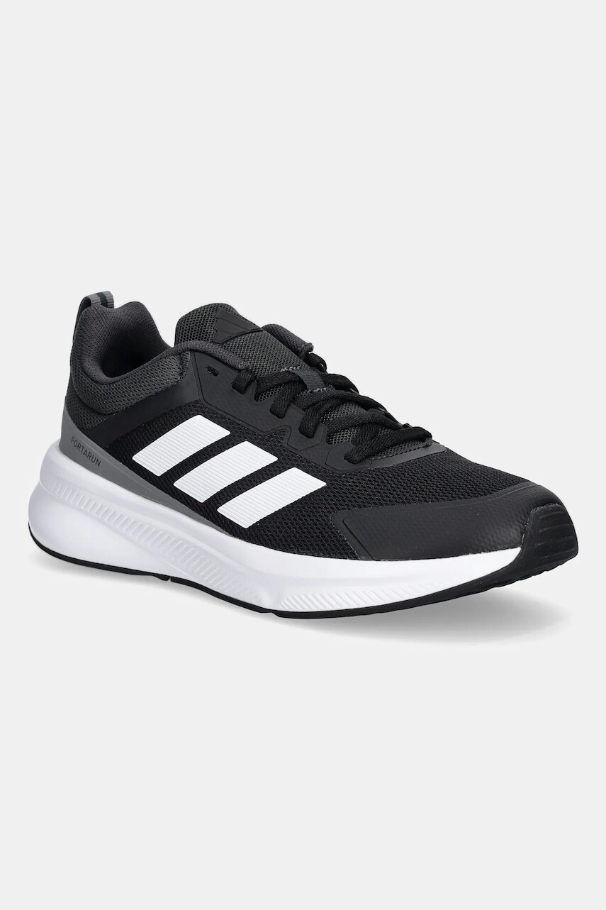 Detské tenisky adidas FortaRun 4.0 čierna farba, JQ5167