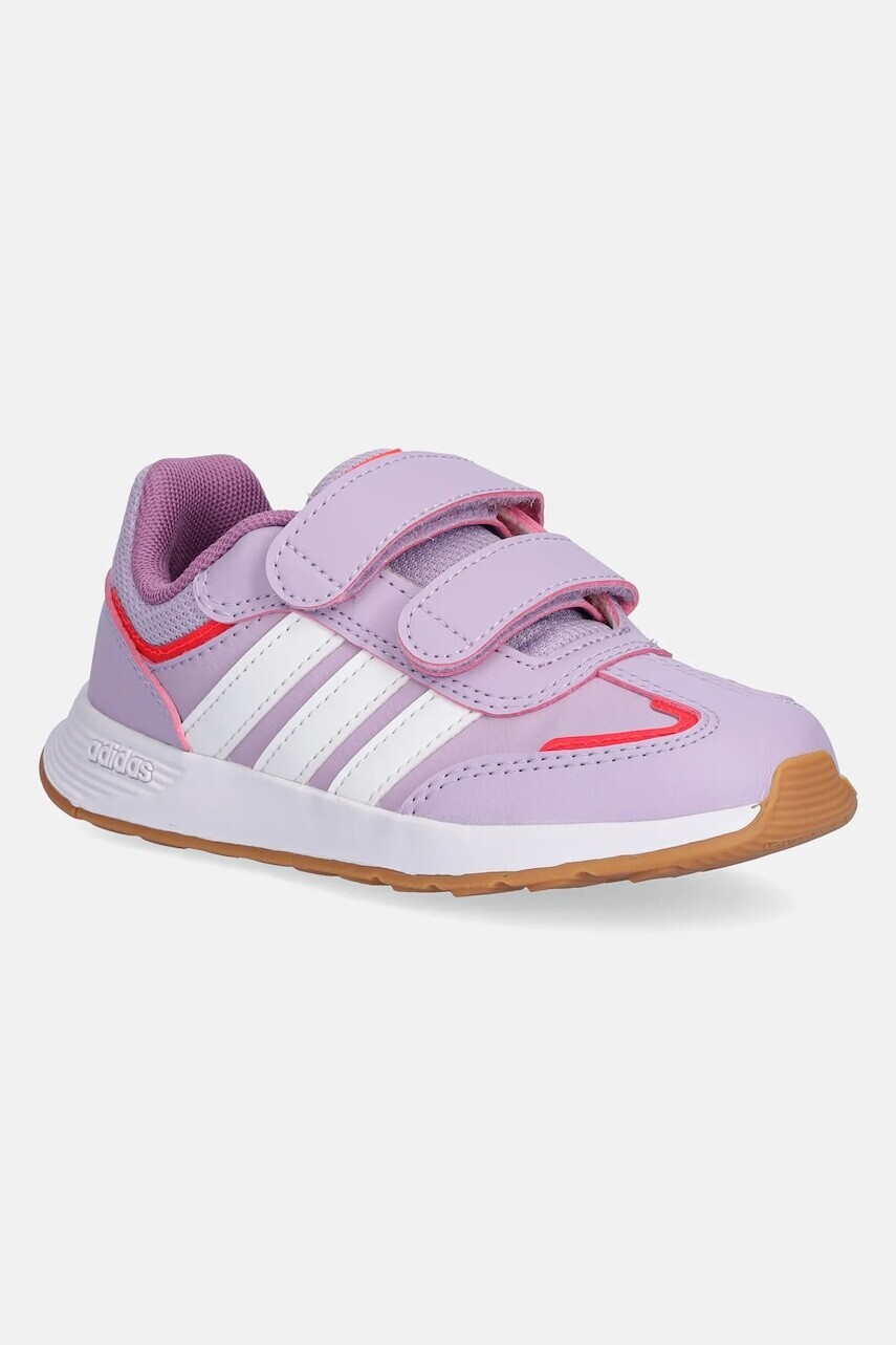 Detské tenisky adidas TENSAUR SWITCH fialová farba, JQ8091