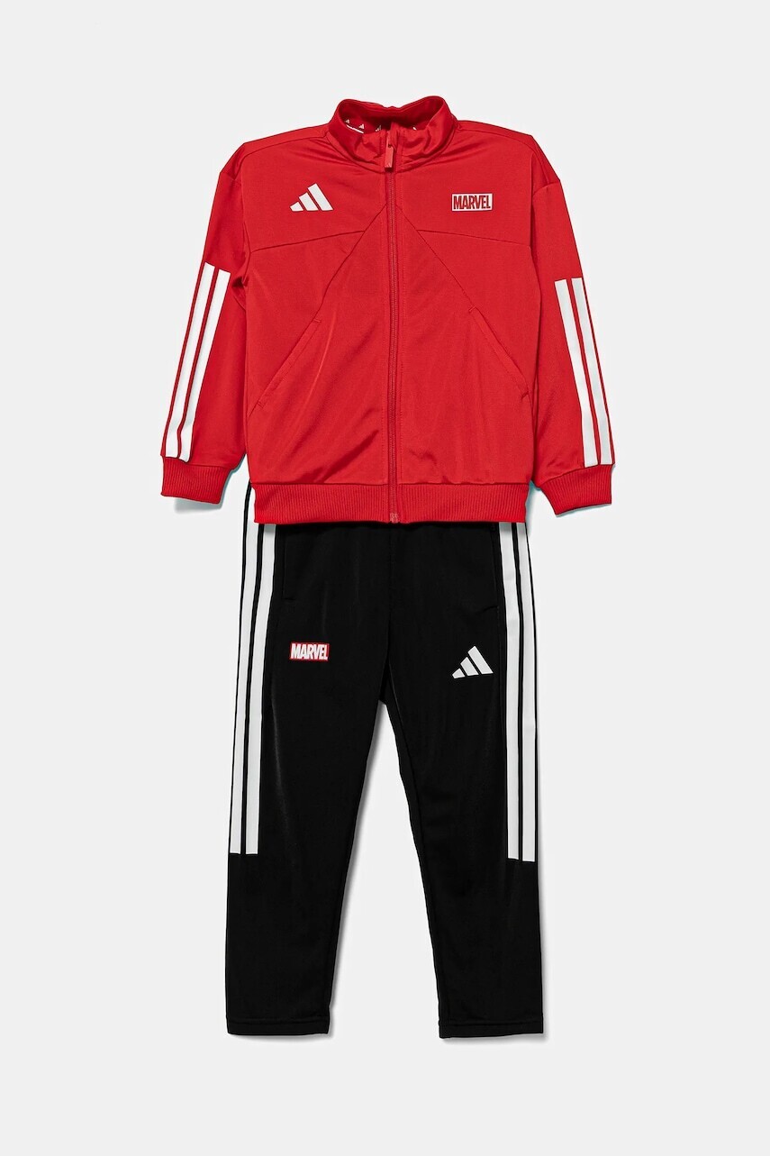 Detská tepláková súprava adidas Marvel červená farba, JM0809