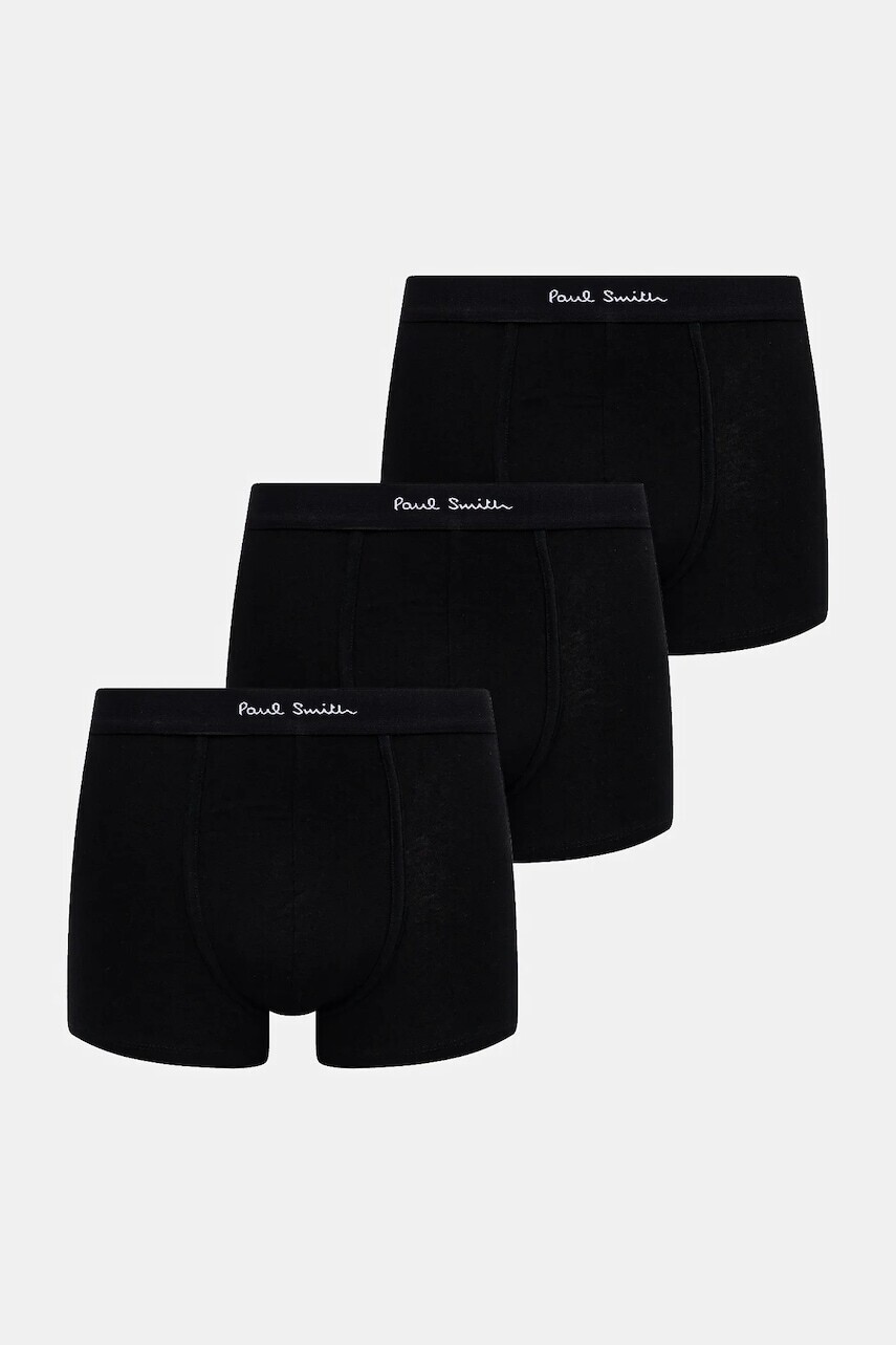 Boxerky Paul Smith 3-pak čierna farba, M1A-914-M3PK
