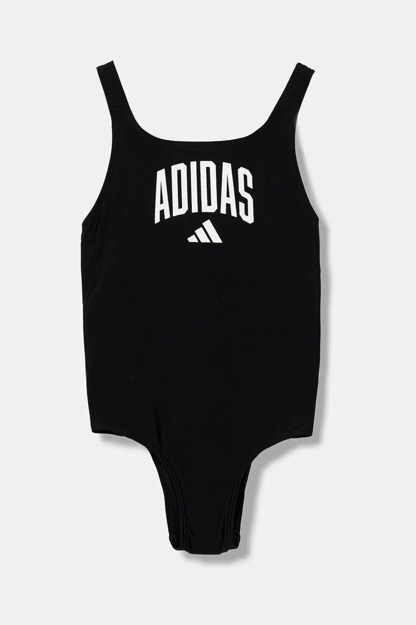 Jednodielne detské plavky adidas Performance čierna farba, JM3940