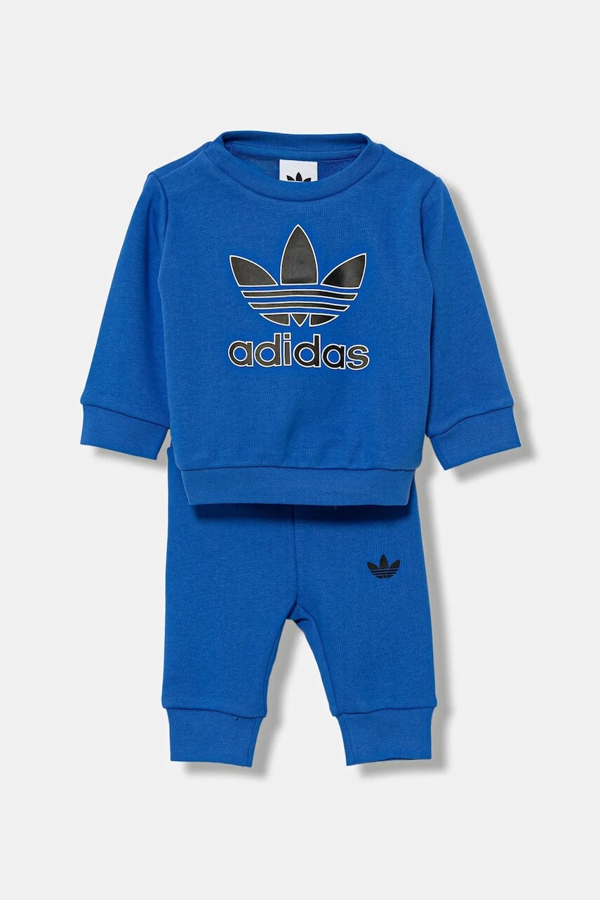Detská tepláková súprava adidas Originals modrá farba, JY0136
