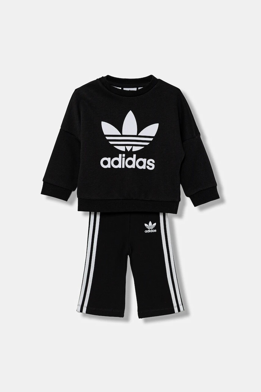 Detská tepláková súprava adidas Originals čierna farba, JC7867