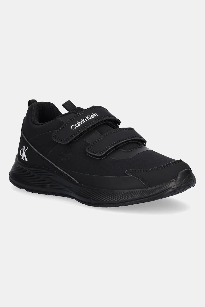 Detské tenisky Calvin Klein Jeans čierna farba, V1B9-83169