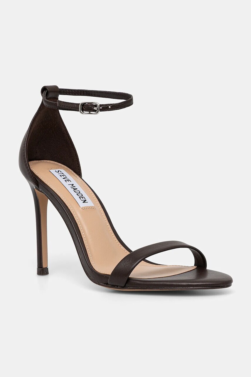 Kožené sandále Steve Madden Tecy hnedá farba, 11002956