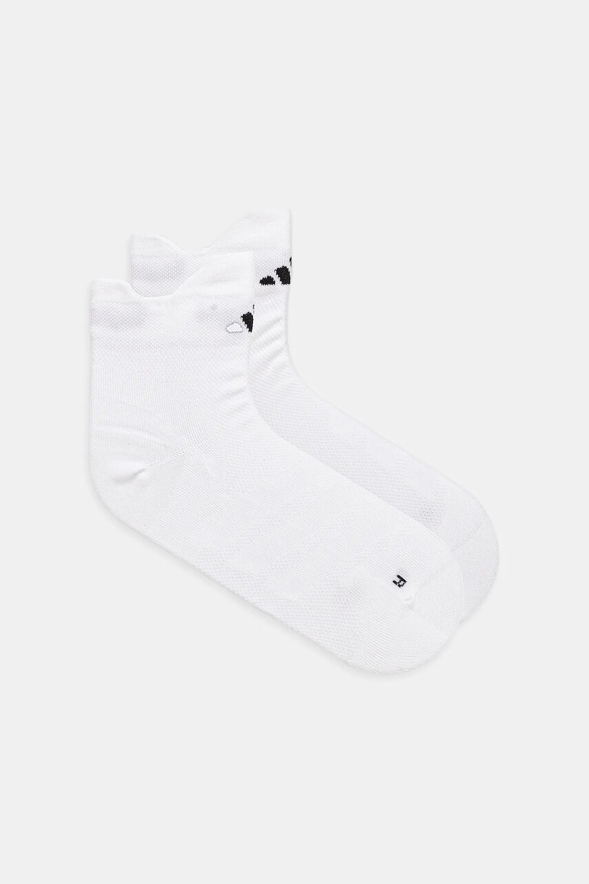 Ponožky adidas Performance Adizero biela farba, JN6528
