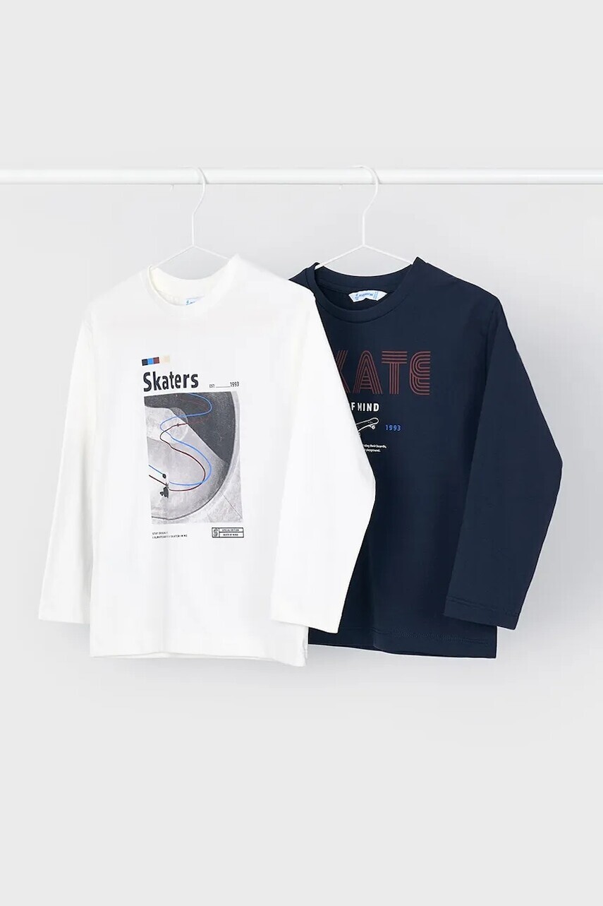 Tričko Mayoral 2-pak biela farba, 4091