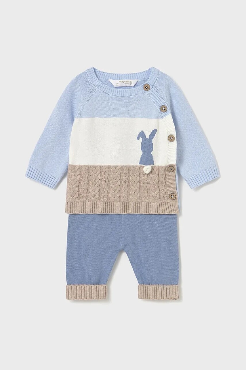 Sada pre bábätká Mayoral Newborn modrá farba, 2569