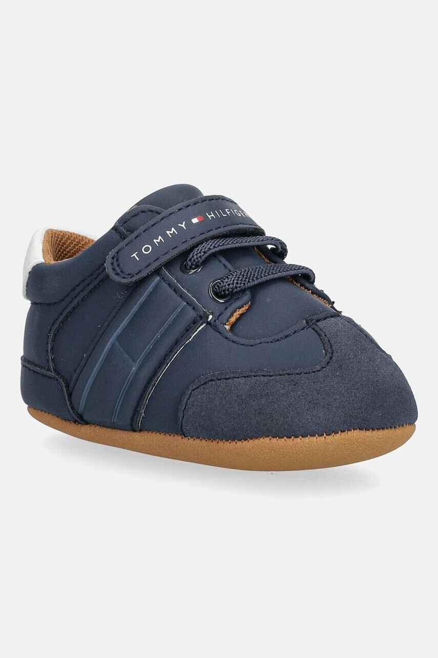 Topánky pre bábätká Tommy Hilfiger tmavomodrá farba, T0B9-34055