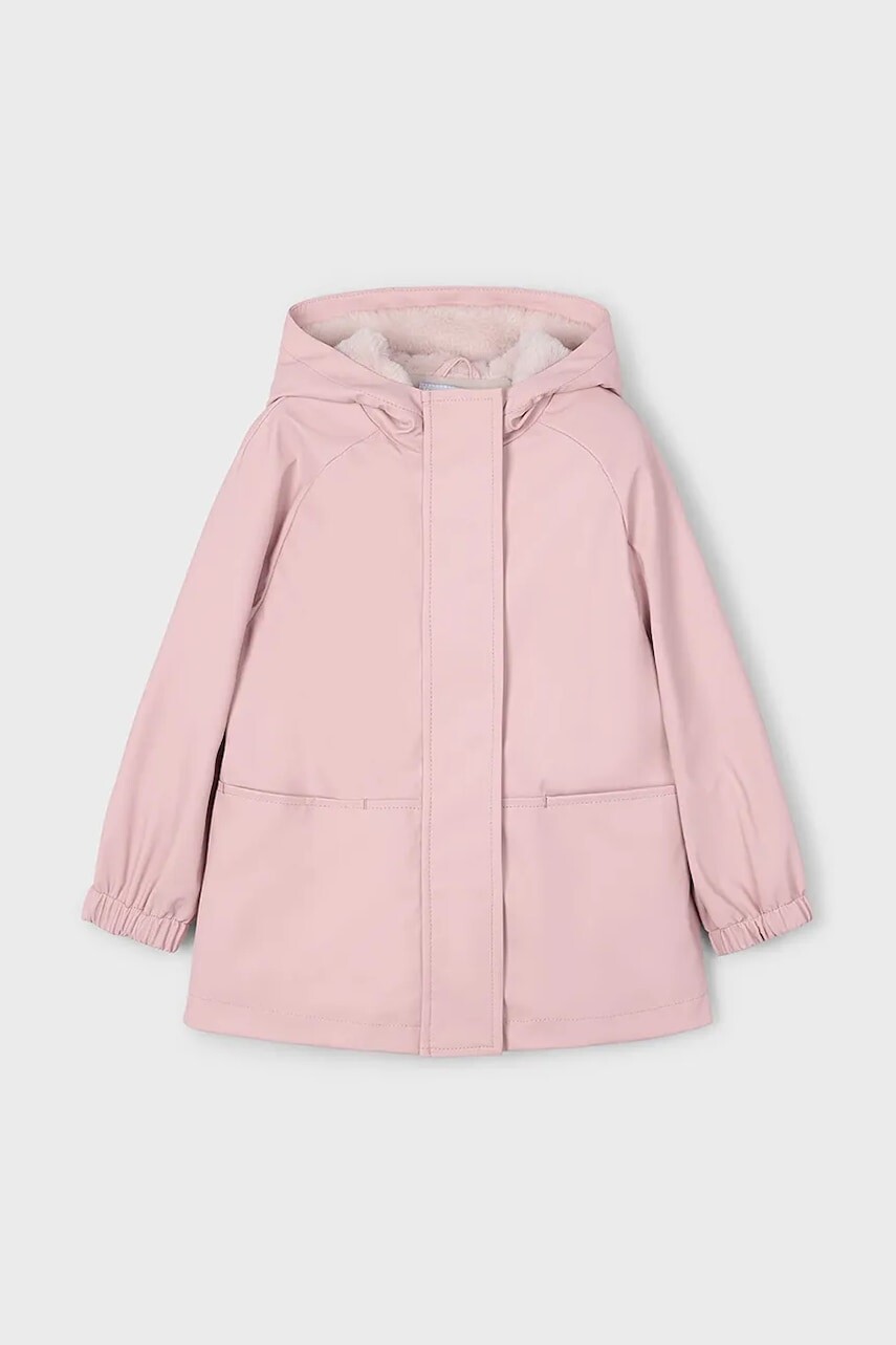 Detská bunda Mayoral ružová farba, 4450
