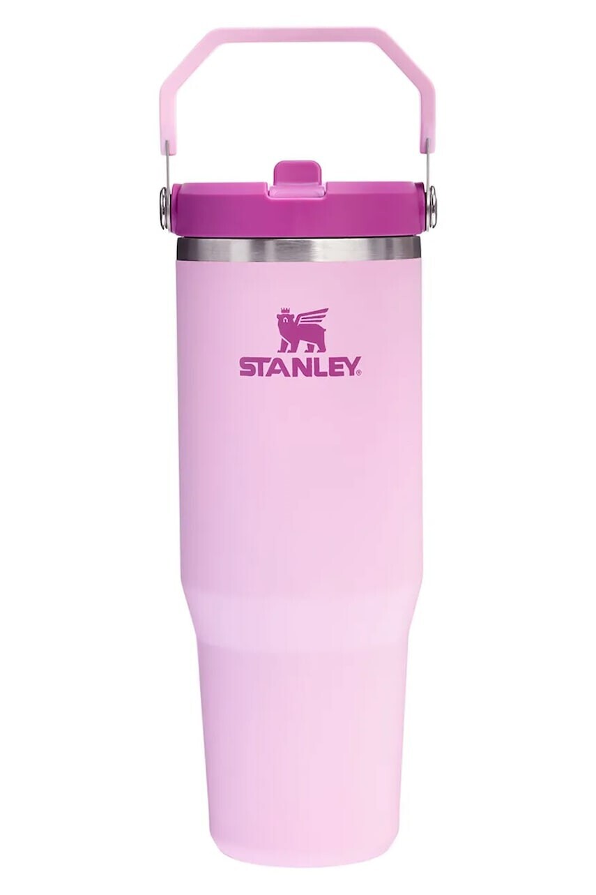 Termo hrnček Stanley The IceFlow™ Flip Straw 2.0 0,89 l ružová farba