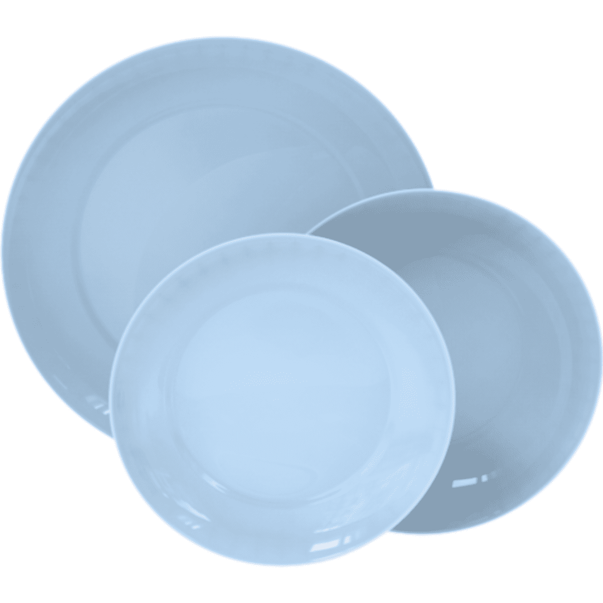 Luminarc 18-dielna jedálenská sada Apy ParadiseBlue