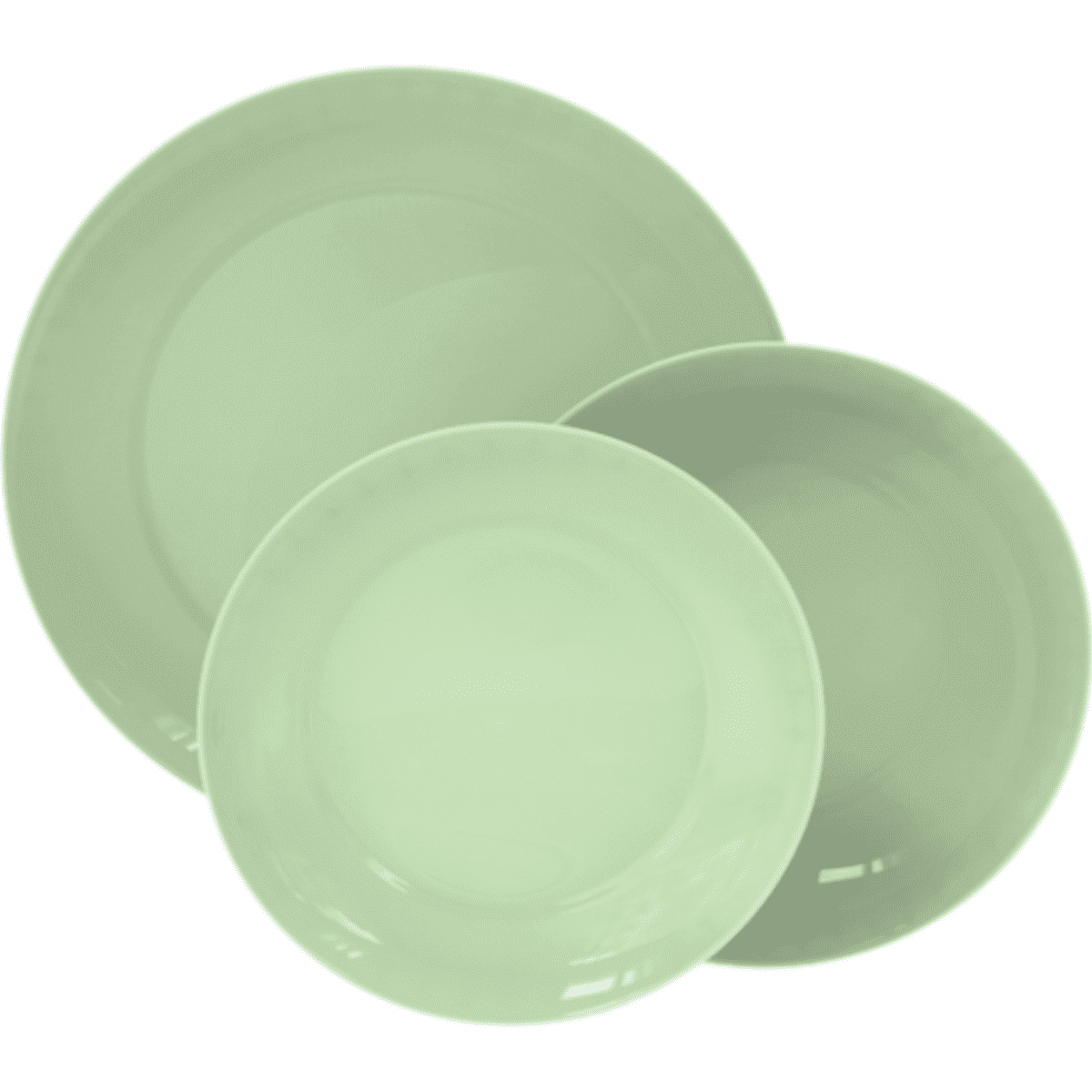Luminarc 18-dielna jedálenská sada Apy ParadiseGreen